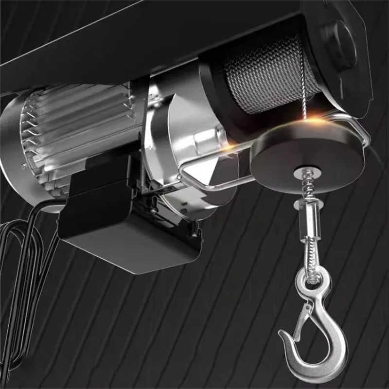 Compact and Portable Mini Electric Wire Rope Hoist for Workshop Applications