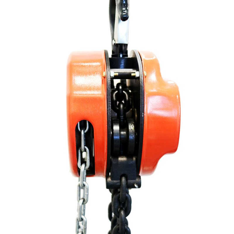High Capacity Chain Hoist with Safety Hook and Corrosion Resistant Finish