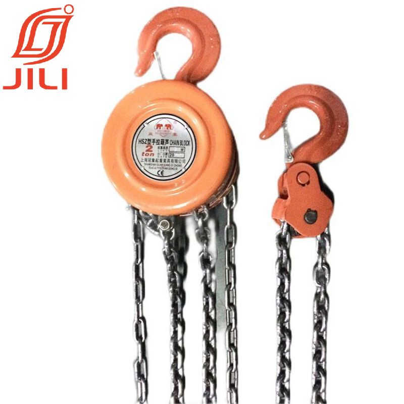 Manual Chain Puller Block Hoist for Construction and Workshop Use