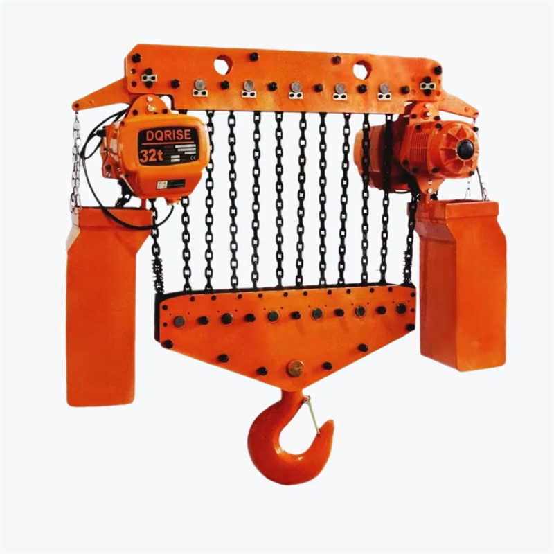 32 Ton Capacity Fixed Electric Chain Hoist Built for Severe Duty Cycles