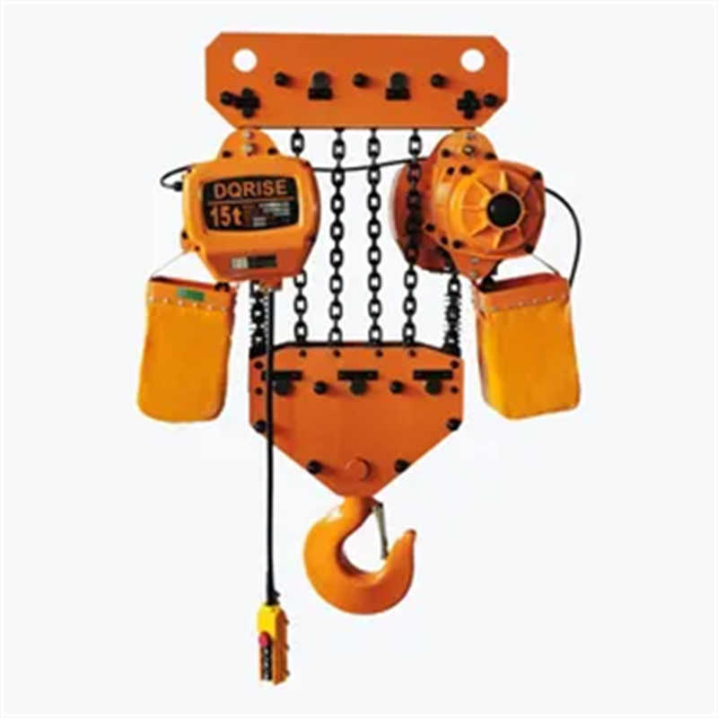 32 Ton Capacity Fixed Electric Chain Hoist Built for Severe Duty Cycles