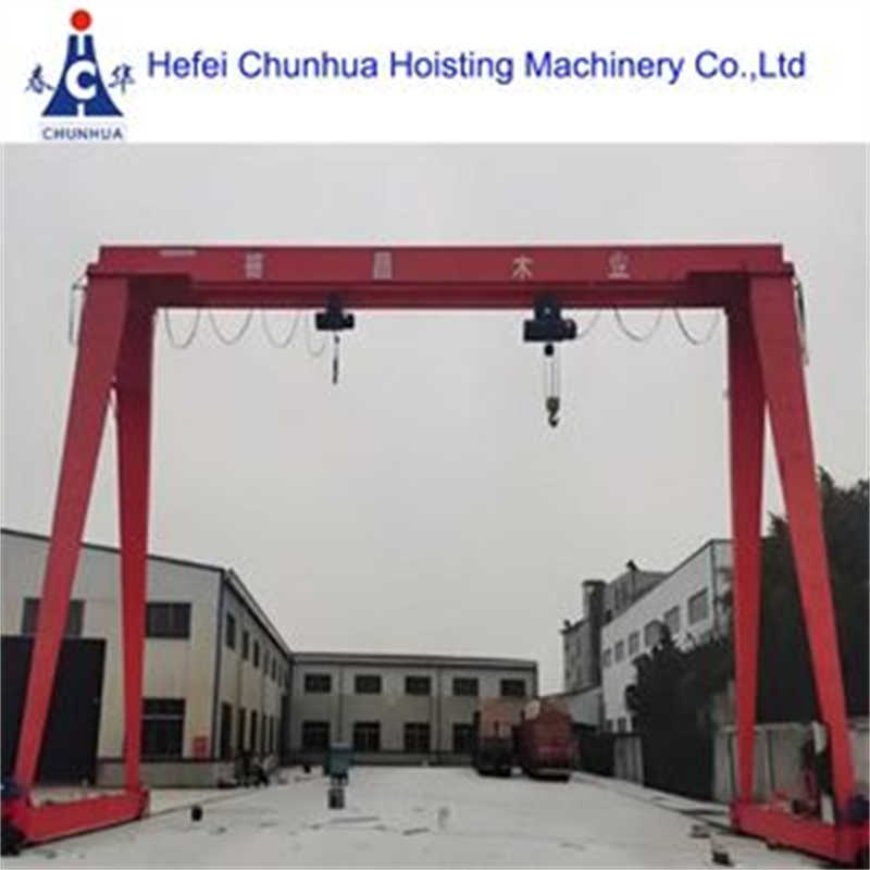 Heavy Duty Single Girder Gantry Crane 3t 5t 10t 15t Capacity for Industrial Use