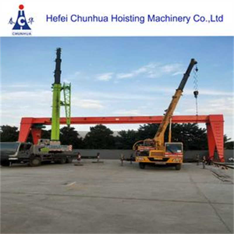 MH Single Girder Gantry Crane with Electric Hoist for Workshop and Plant