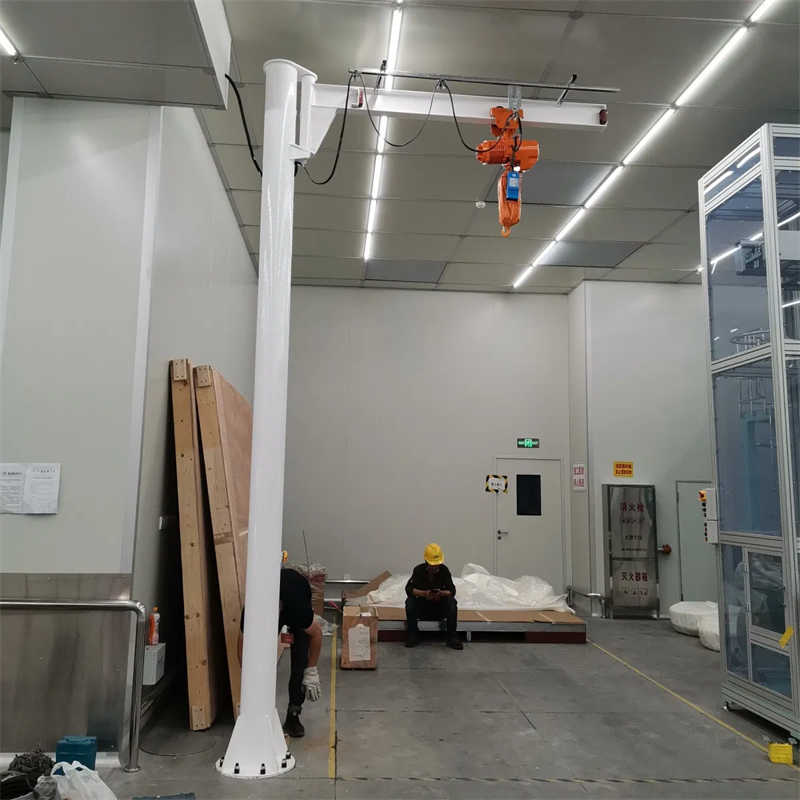 Heavy Duty Jib Crane 5 Ton Capacity for Workshop and Warehouse Lifting