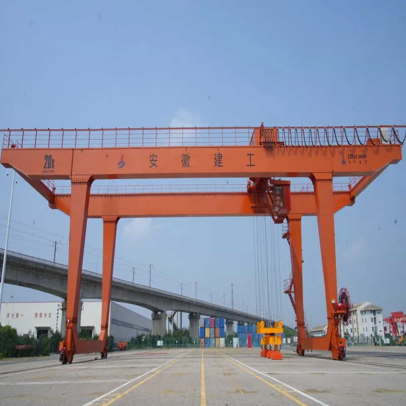 Heavy Duty MU Type Electromagnetic Gantry Crane for Steel Plate Handling