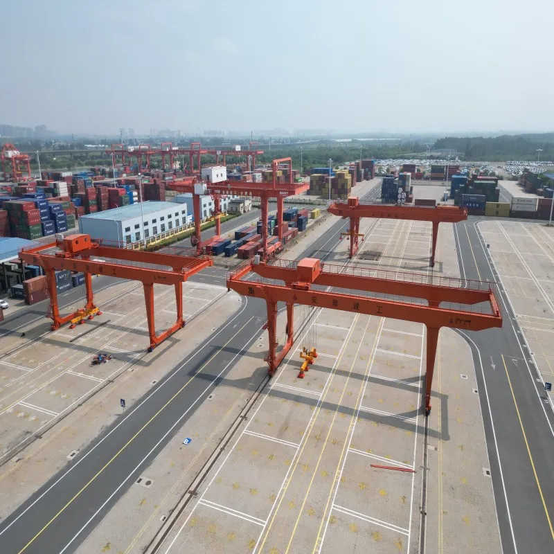 MU Type Gantry Crane with Electromagnetic Lifter for Manufacturing Facilities