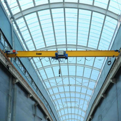 Customizable Single Beam Electric Bridge Crane for Workshops and Warehouses