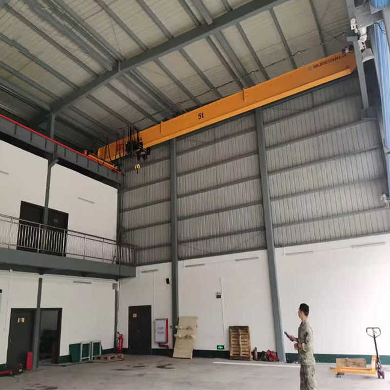 Customizable Single Beam Electric Bridge Crane for Workshops and Warehouses