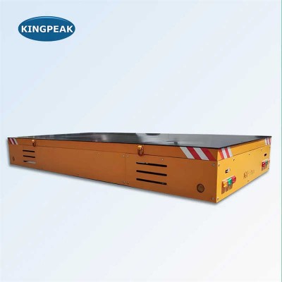 Heavy Duty 10 Ton AGV Trackless Transfer Cart for Industrial Material Handling