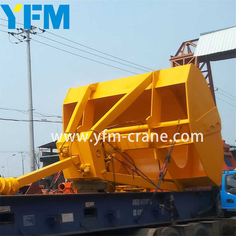 32 Ton Capacity Mechanical Grab Bucket with Wireless Remote Control