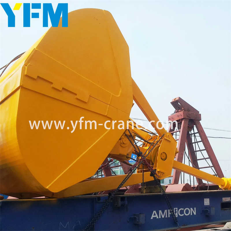 Single Rope Grab Bucket for Coal Ore and Grain Applications