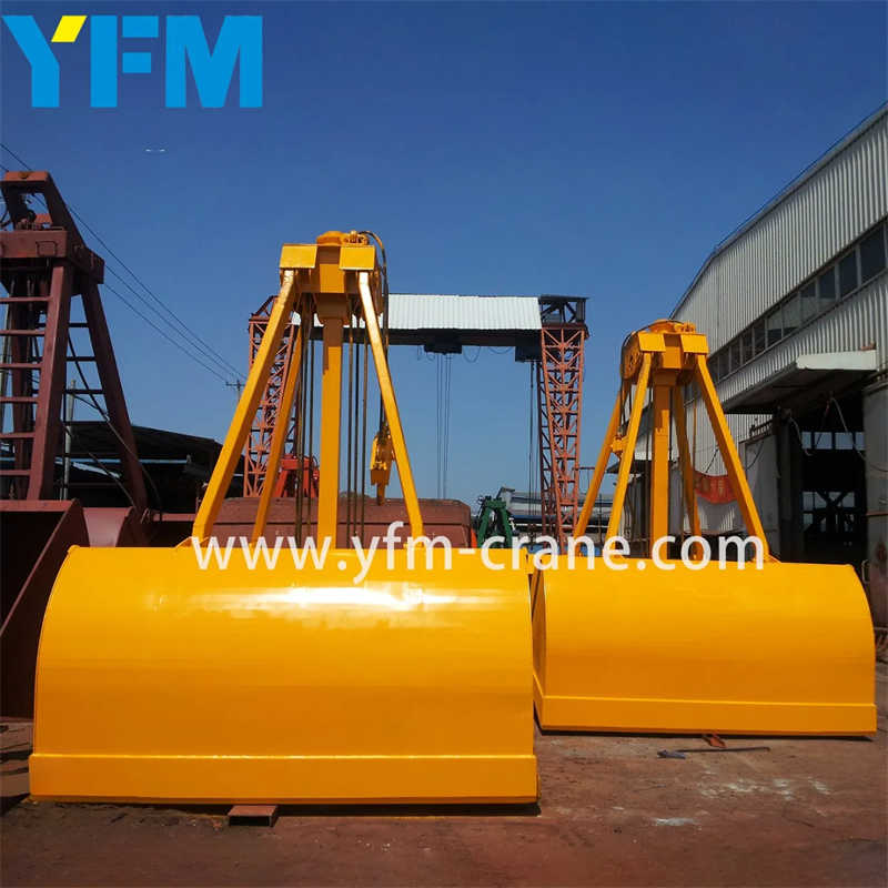 Wireless Remote Controlled Grab Bucket for Port and Barge Operations