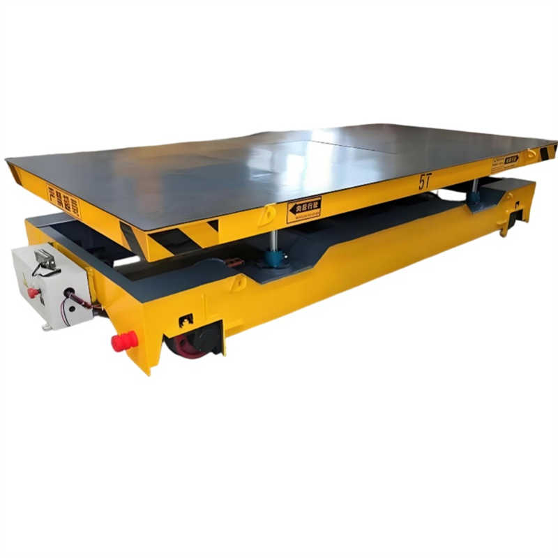 Industrial Transfer Cart with Robust Steel Construction and Reliable Performance