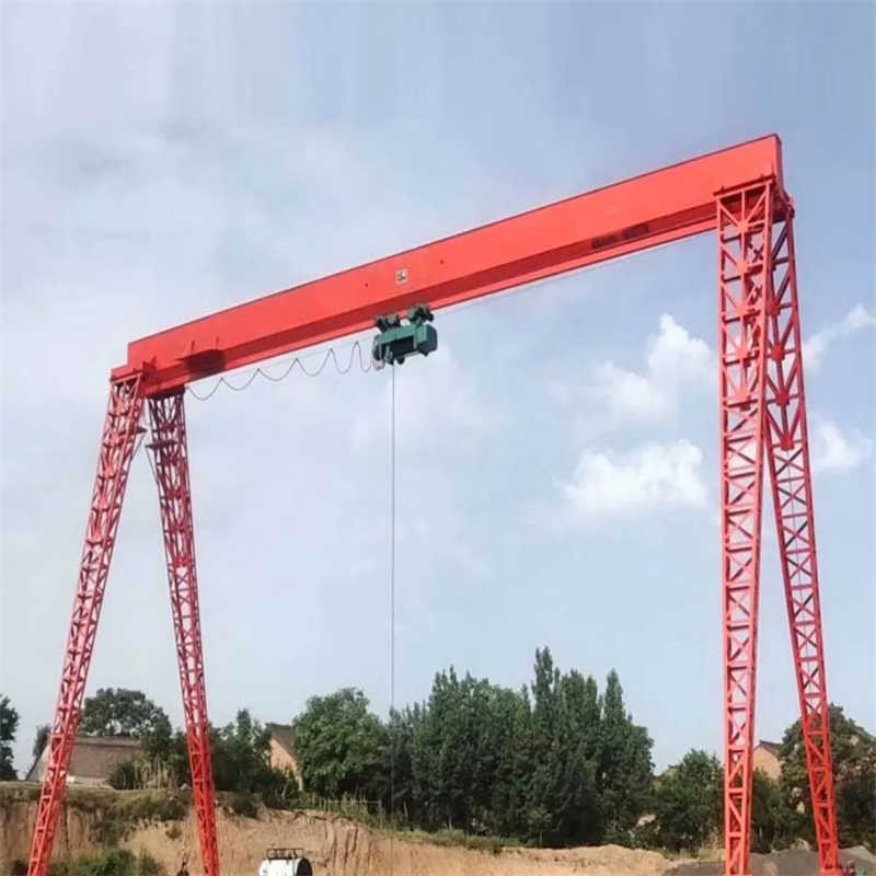 Light Duty Gantry Crane for Precise Glass Handling and Installation