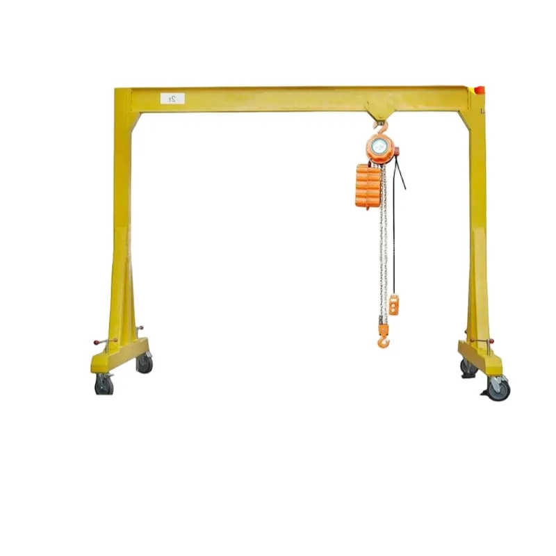 Lightweight Portable Gantry Crane for Indoor and Outdoor Material Handling
