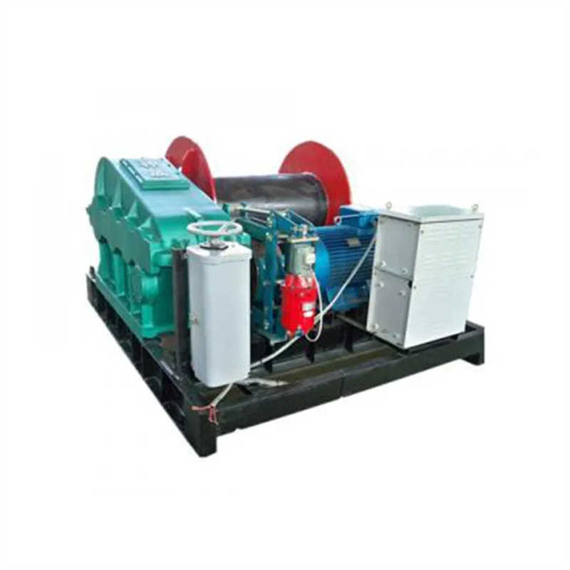 Heavy Duty Double-Drum Winch for Mining and Construction Applications