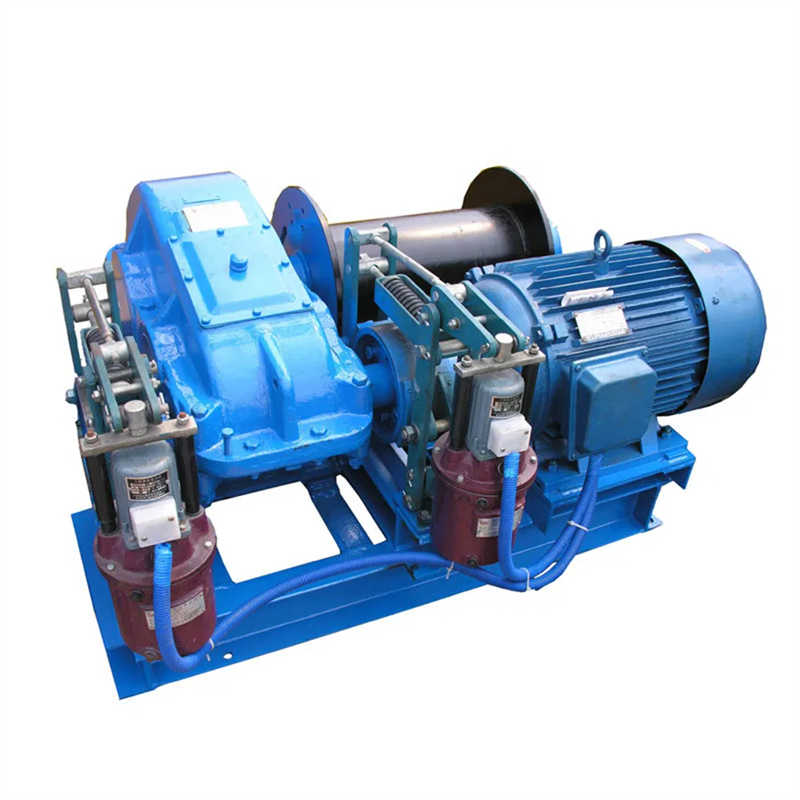5 Ton Double-Drum Mining Winch with Robust Gear System