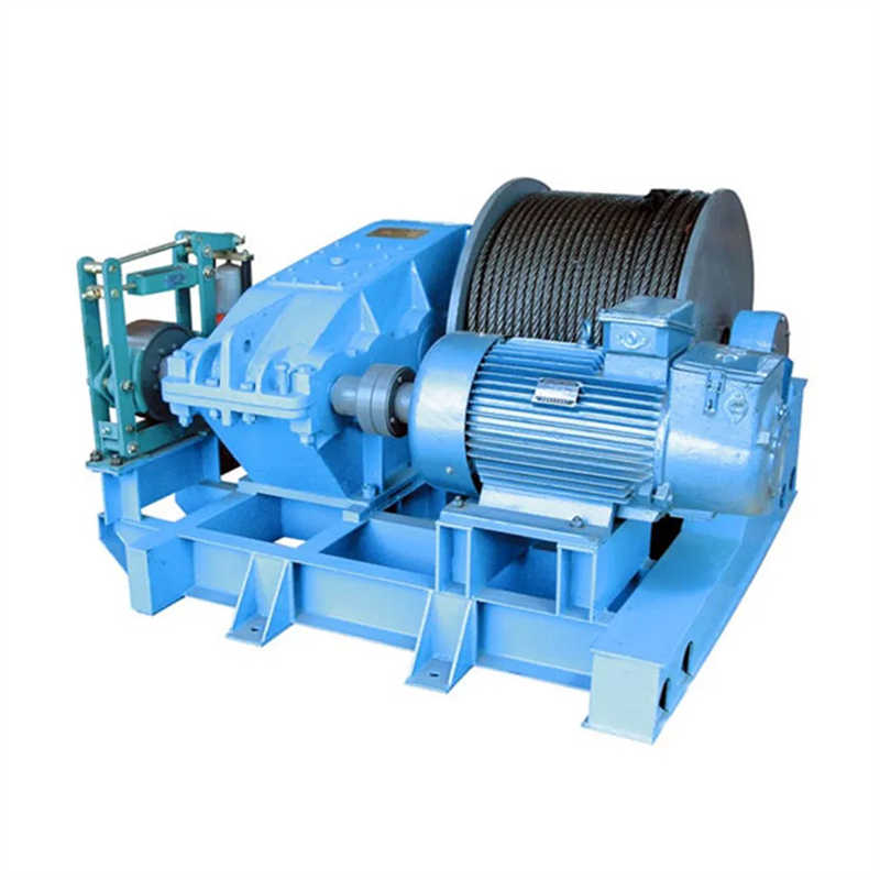 5 Ton Double-Drum Mining Winch with Robust Gear System