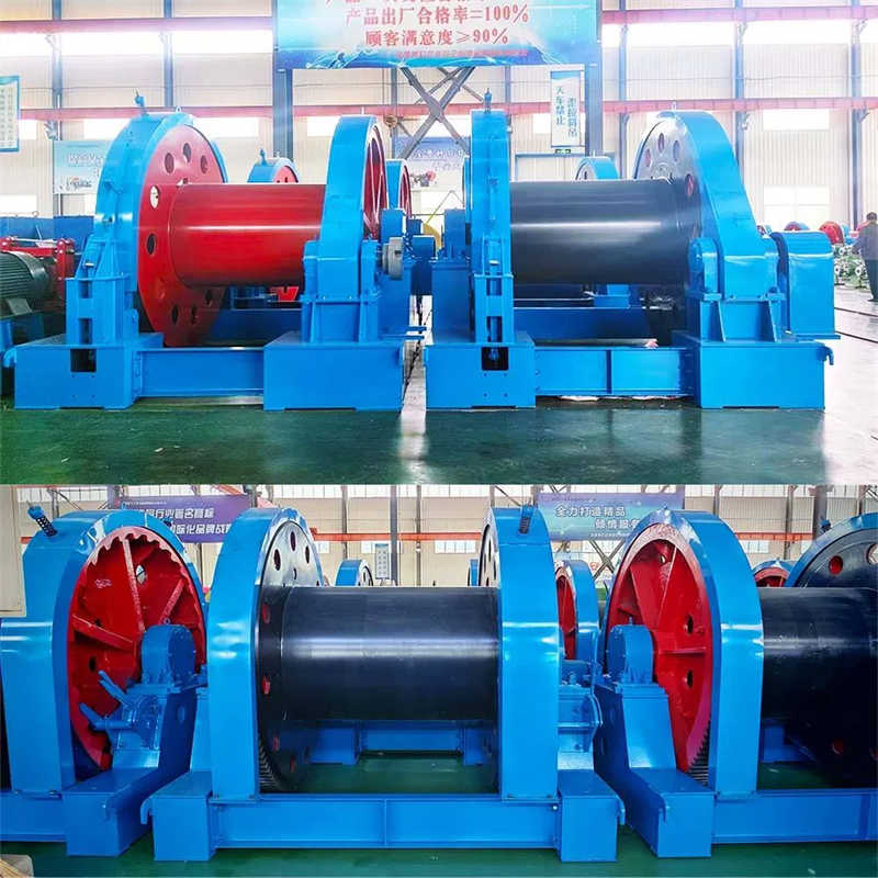 Heavy Duty Single-Drum Winch for Industrial Lifting Applications