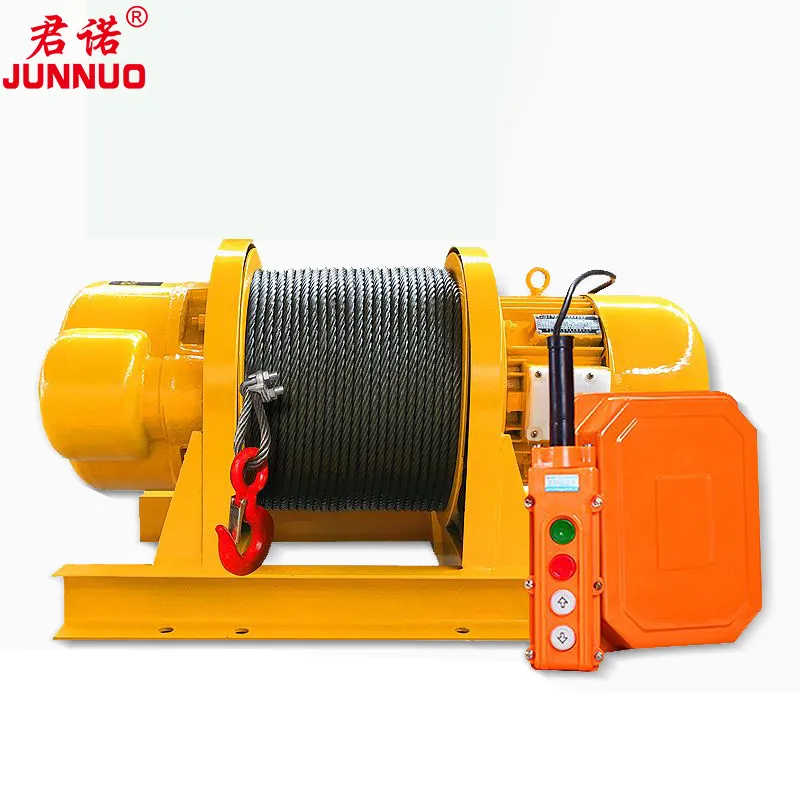 Heavy-Duty 380V Electric Wire Rope Hoist with Wireless Remote Control