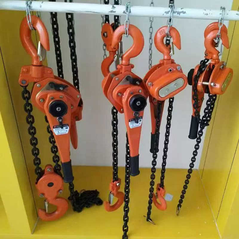 Portable Manual Lever Hoist for Construction and Warehouse Applications