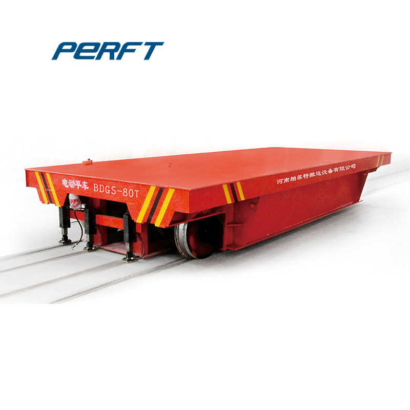Customizable Rail Transfer Cart for Steel Handling and Logistics