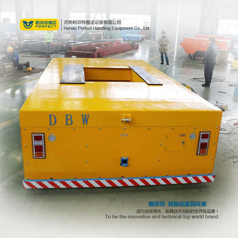 Customizable 35-Ton Trackless Transfer Cart for Automated Material Handling