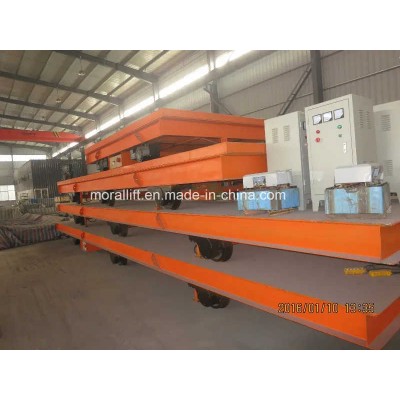 On-Rail Electric Transfer Cargo Cart for Factory Production Lines