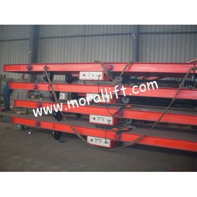 Railway Goods Transfer Cargo Trolley for Industrial Material Handling