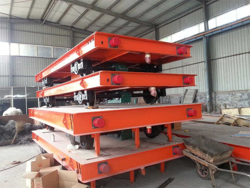 Automated Transfer Cargo Cart with Remote Control and Precision Positioning