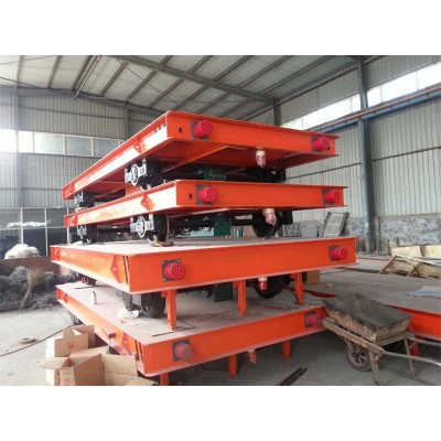 Automated Transfer Cargo Cart with Remote Control and Precision Positioning