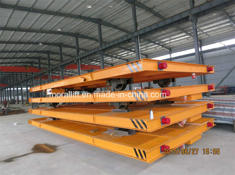 Low-Profile Transfer Cargo Cart for Workshop and Assembly Line Transport