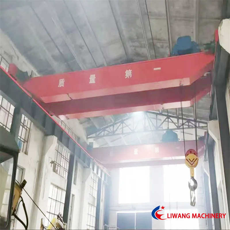 Efficient Double Beam Bridge Crane for Workshops, Warehouses, and Steel Plants