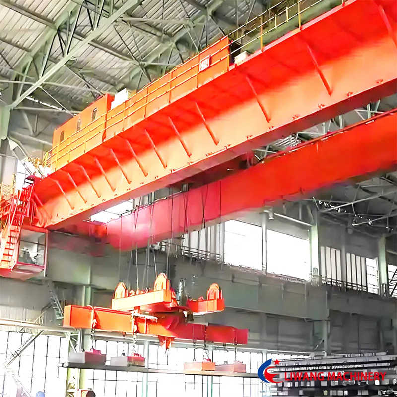 European Model Double Beam Bridge Crane, 50t Capacity & 30m Lifting Height