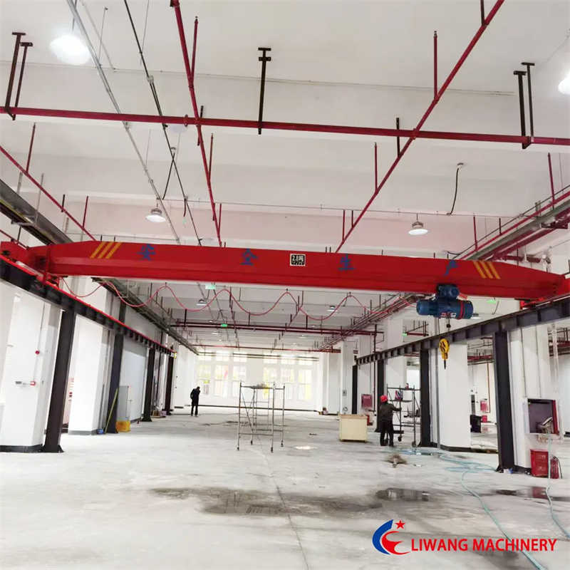 Customizable Single Girder Bridge Crane with 6-30 Meters Lifting Height