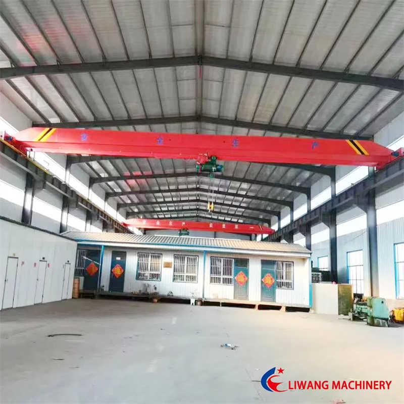 Light Duty Single Girder Overhead Crane, 2-10 Ton Capacity with Electric Hoist