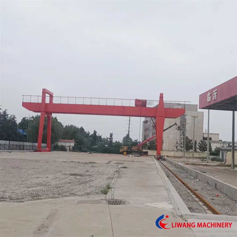 High-Capacity Double Beam Gantry Crane, 50/100 Ton Models for Heavy Loads