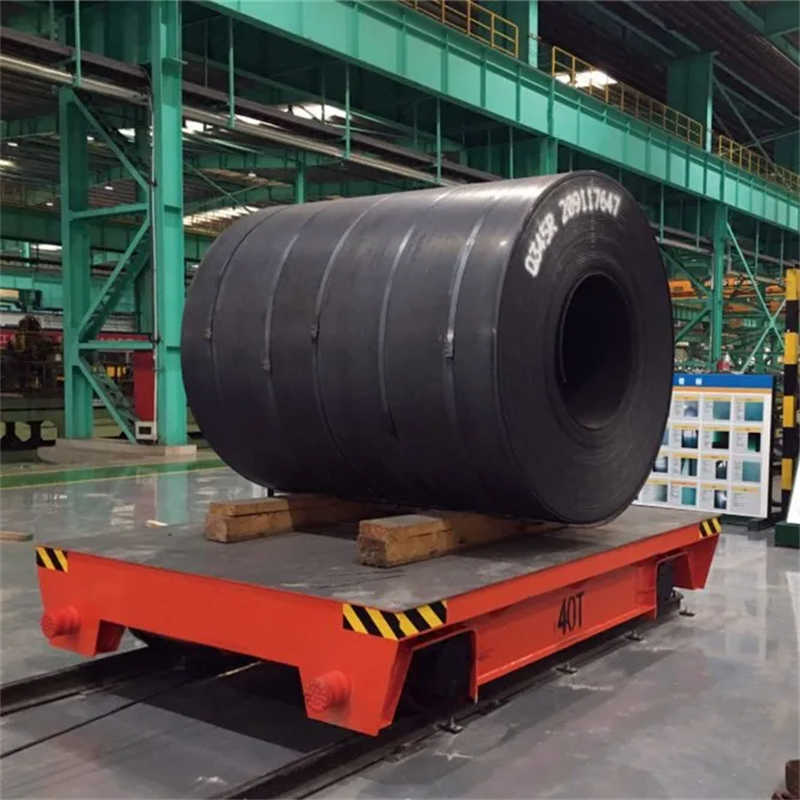 Electric Rail Transfer Cart System for Efficient Factory Logistics
