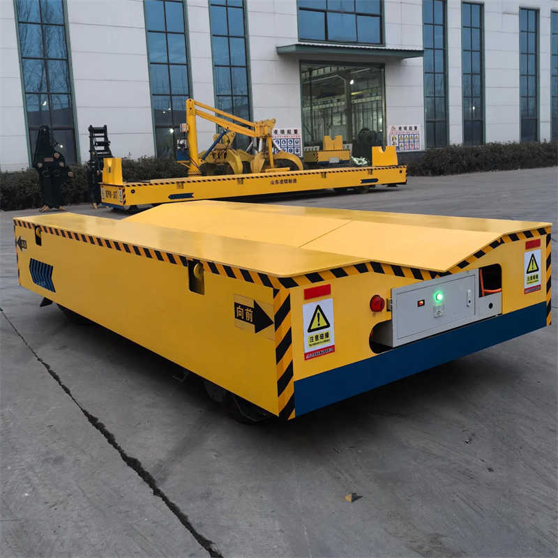 Electric Coil Transfer Cart Designed for Efficient Steel Coil Handling