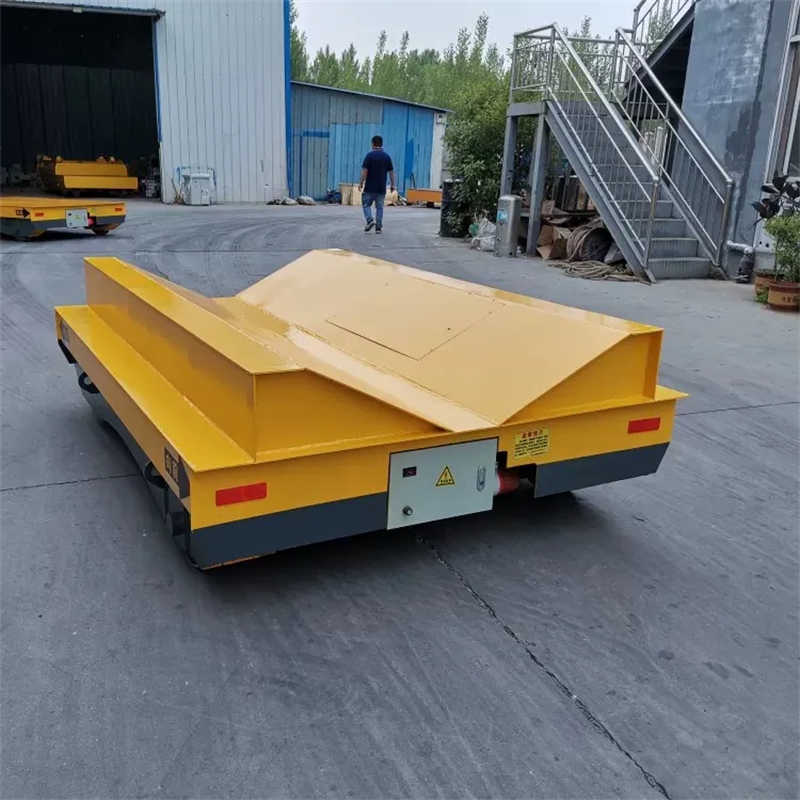 High Capacity Electric Coil Transfer Cart for Metal Processing Applications