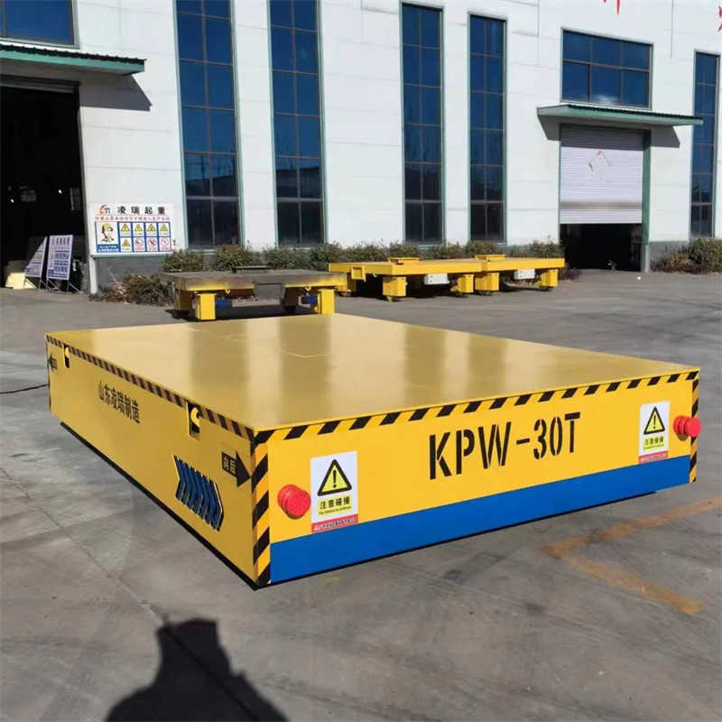 High Capacity Electric Coil Transfer Cart for Metal Processing Applications