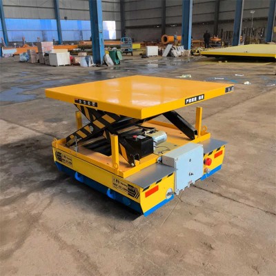 Heavy Load Hydraulic Lift Transfer Cart with Precise Position Control