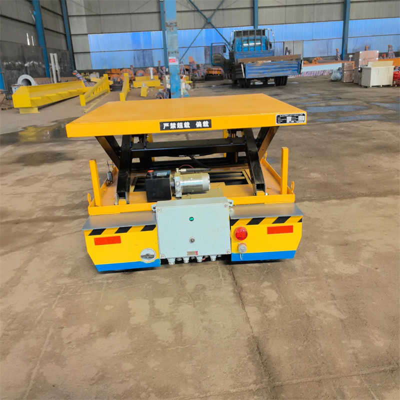 Heavy Load Hydraulic Lift Transfer Cart with Precise Position Control