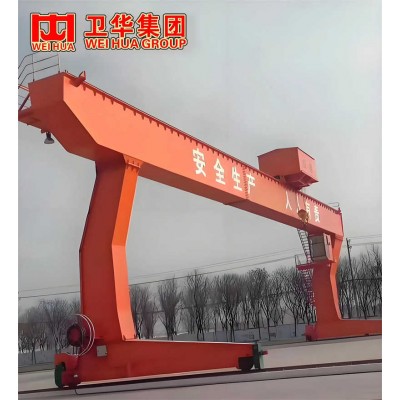 Robust Single Girder Gantry Crane with Customizable Span and Lifting Height