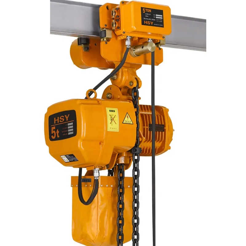 Heavy Duty HHBB Electric Chain Hoist for Construction and Manufacturing Sites