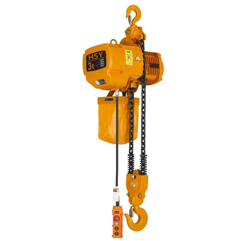 Heavy Duty HHBB Electric Chain Hoist for Construction and Manufacturing Sites