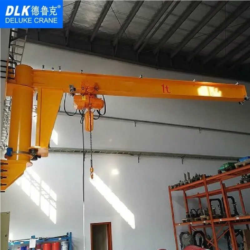 Heavy Duty Wall Mounted Jib Crane with 360 Degree Rotation for Factory Use