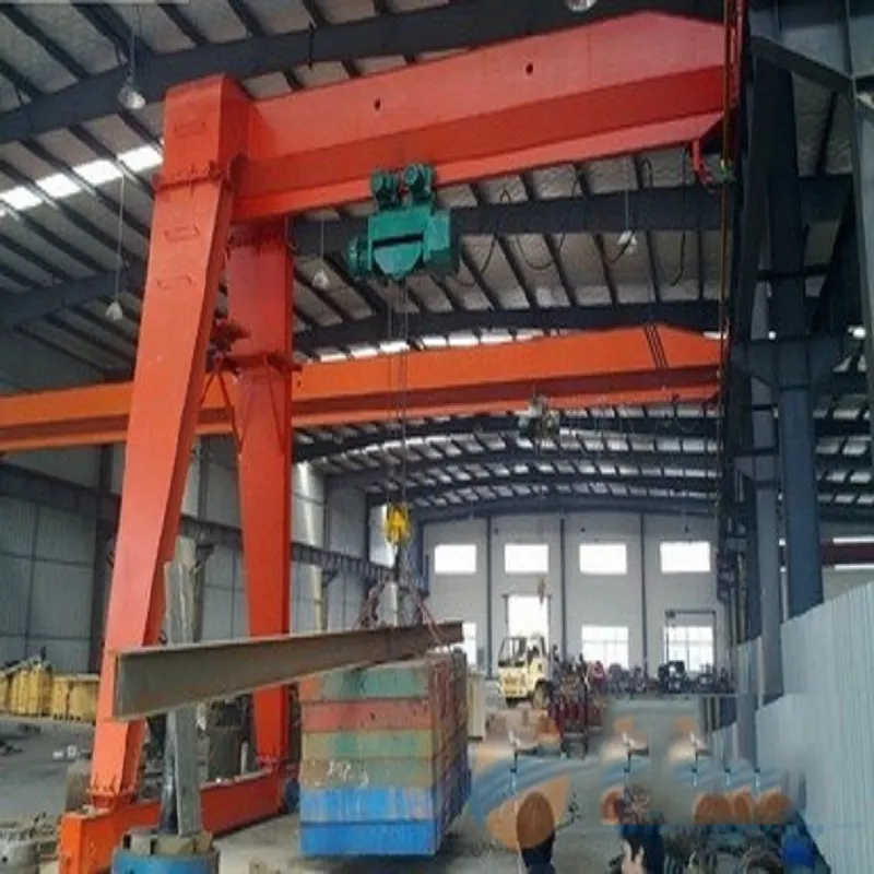 Semi Gantry Crane with Electric Hoist for Material Handling Solutions