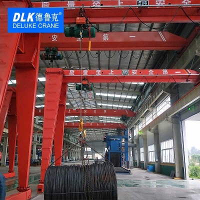 Semi Gantry Crane for Efficient Load Movement in Manufacturing Facilities