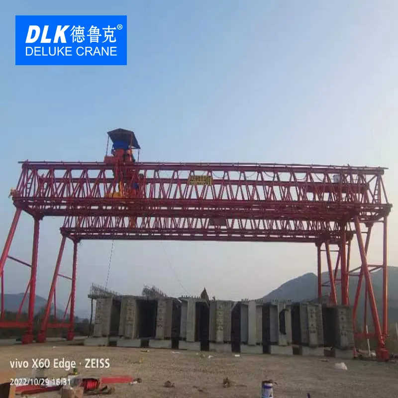 Truss Type Gantry Crane with Electric Hoist for Heavy Material Handling